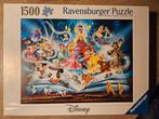 Disney Puzzel 1500 Stukjes - Ravensburger, Ophalen of Verzenden, 500 t/m 1500 stukjes, Zo goed als nieuw, Legpuzzel