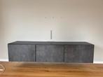 Moderne wandmeubel / TV meubel, Ophalen, 100 tot 150 cm, 150 tot 200 cm, Zo goed als nieuw