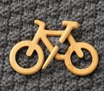 Broche Fiets hout, Overige materialen, Bruin, Nieuw, Ophalen of Verzenden