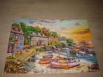 Puzzel Puzzel Falcon HARBOUR COTTAGES 1000 st., Ophalen of Verzenden, 500 t/m 1500 stukjes, Zo goed als nieuw, Legpuzzel
