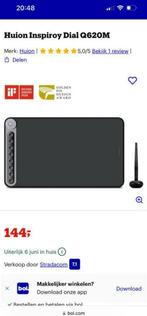 HUION Q620M tekentablet nieuw, Ophalen of Verzenden, Zo goed als nieuw, HUION