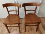 houten café stoelen / keukenstoelen, Ophalen of Verzenden