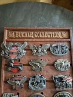 Buckle collection 22x - Harley Davidson gespen + bord, Kleding | Heren, Riemen en Ceinturen, Ophalen of Verzenden, Zo goed als nieuw