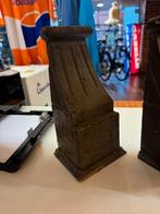 2 houten ornamenten schouw (Nr: 2060), Ophalen, Zo goed als nieuw