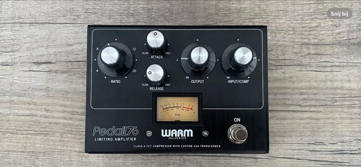 Warm Audio Pedal76 Compressor Pedaal - Studio Kwaliteit!, Muziek en Instrumenten, Effecten, Zo goed als nieuw, Compressor, Ophalen of Verzenden