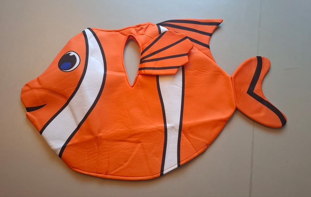 Nieuw clownvis pak - maat 110-122 (4-6 jaar), Ophalen, Nieuw, 110 t/m 116, Jongen of Meisje