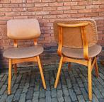 Mooie vintage stoelen 2x, Huis en Inrichting, Ophalen, Gebruikt, Twee