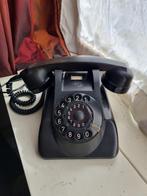 Vintage oude telefoon Heemaf PTT, Ophalen, Gebruikt, Met draaischijf