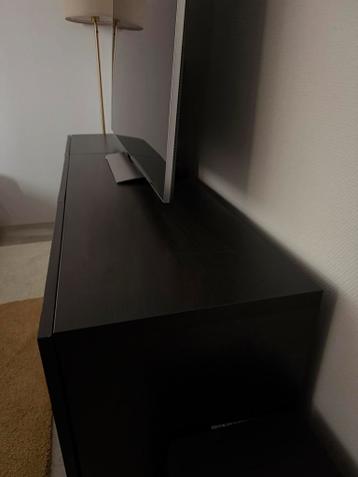 IKEA TV-meubel Besta (BESTÅ) kastcombinatie - zwartbruin - afbeelding 3