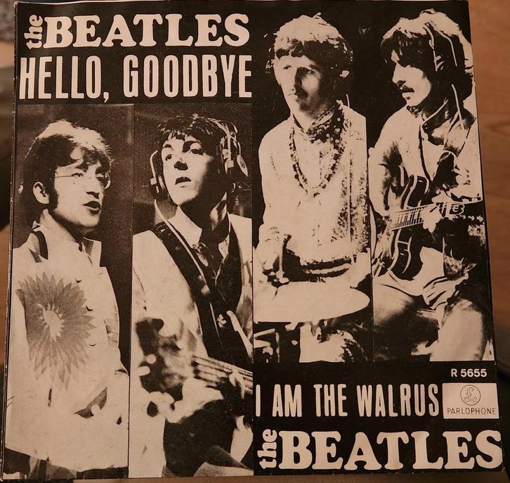Single The Beatles 1967 I am the Walrus 1966 ex+ / ex+, Cd's en Dvd's, Vinyl Singles, Gebruikt, Single, Pop, 7 inch, Ophalen of Verzenden