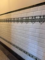 Jugendstil Lambrisering 1905. 6 Meter, 60 cm of meer, Gebruikt, 10 m² of meer, Wandtegels