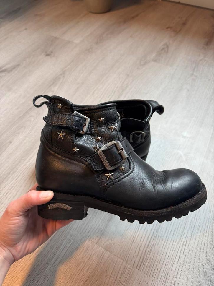 Sendra Biker Boots Short Star Studded maat 38 – Original, Kleding | Dames, Schoenen, Gedragen, Zwart, Ophalen of Verzenden