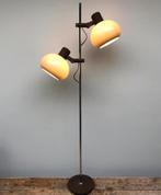 Retro vintage dijkstra vloerlamp metaal frame kunststof kap, Ophalen, Zo goed als nieuw, Metaal, 150 tot 200 cm
