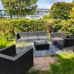 Loungebank compleet met kussens, Tuin en Terras, Bloembakken en Plantenbakken, Ophalen, Zo goed als nieuw, Kunststof, Minder dan 60 cm