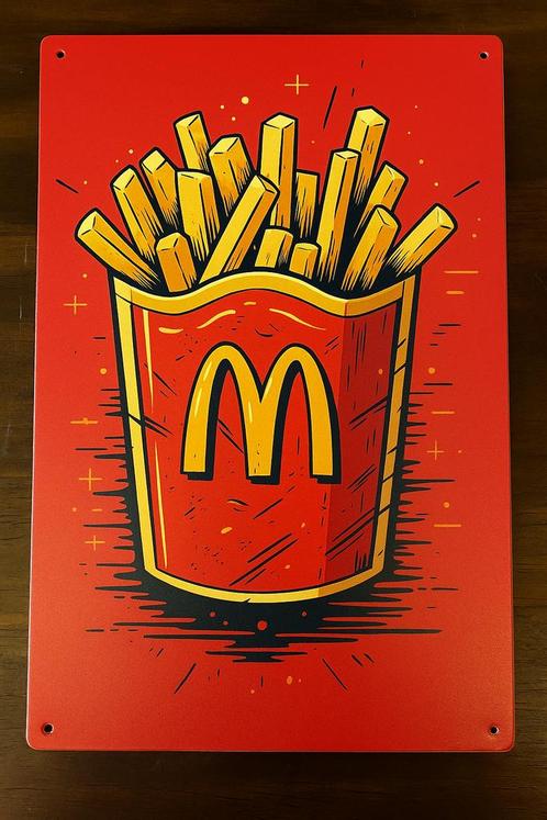 Wandbord McDonald’s, Verzamelen, Merken en Reclamevoorwerpen, Nieuw, Reclamebord, Ophalen of Verzenden