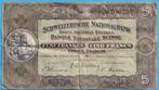 (HO19) Zwitserland 5 franc 1951, Postzegels en Munten, Bankbiljetten | Europa | Niet-Eurobiljetten, Los biljet, Overige landen