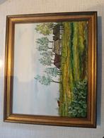3x Landschap Schilderij Demmink '95, Antiek en Kunst, Kunst | Schilderijen | Klassiek, Ophalen of Verzenden