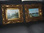 2 kleine klassieke Schilderijen, Antiek en Kunst, Ophalen of Verzenden