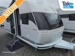 Hobby De Luxe 495 WFB met aparte douche en WC, Caravans en Kamperen, Schokbreker, Standaardzit, Hobby, Bedrijf