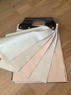 Pasubio leerlappen leren vellen uit Italie 40 x 30 cm Nieuw, Hobby en Vrije tijd, Stoffen en Lappen, Ophalen, Leer of Kunstleer