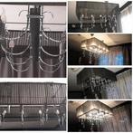 Set organza lampen, Ophalen, Glas, Minder dan 50 cm