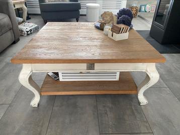 Rivierá Maison Salontafel met Eiken Bladen  beschikbaar voor biedingen