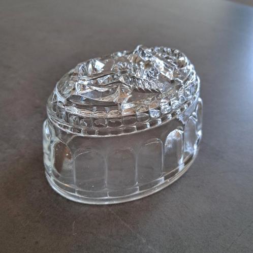 Leerdam puddingvorm Anker, persglas, vintage design, Antiek en Kunst, Antiek | Glas en Kristal, Ophalen of Verzenden
