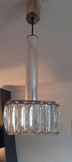 Vintage Kristallen hanglamp, Huis en Inrichting, Lampen | Hanglampen, Gebruikt, 50 tot 75 cm, Vintage, Ophalen of Verzenden