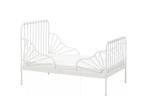 IKEA wit meegroeibed met lattenbodem., Ophalen, Gebruikt, 70 tot 85 cm, Lattenbodem
