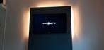 TV Ophang Houten Plank met LED Verlichting, Ophalen, LED, Zo goed als nieuw, 100 Hz