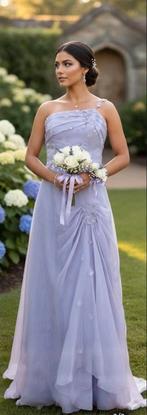 Bruidsmeisjes jurk, galajurk, trouwjurk xs/s, lila paars, Galajurk, Paars, Ophalen of Verzenden, Zo goed als nieuw