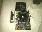 MSI H81M-E33 moederbord met Core i5 CPU en waterkoeling, DDR3, Ophalen of Verzenden, Zo goed als nieuw, Micro-ATX