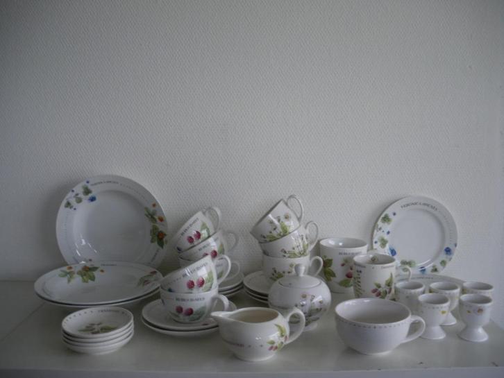 Marjolein Bastin Wildflowers servies, Huis en Inrichting, Keuken | Servies, Zo goed als nieuw, Bord(en), Wedgwood, Aardewerk, Ophalen of Verzenden