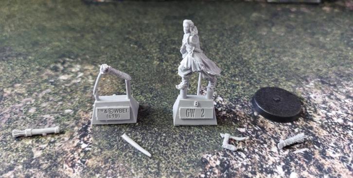 Warhammer Lotr - Bard (Forgeworld OOP), Hobby en Vrije tijd, Wargaming, Zo goed als nieuw, Lord of the Rings, Figuurtje(s), Ophalen