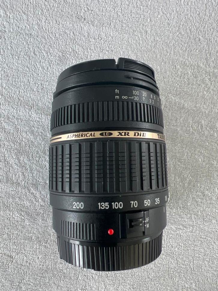 Tamron lens  XR Di II lens18-200mm f/3.5-6.3, Audio, Tv en Foto, Fotografie | Lenzen en Objectieven, Zo goed als nieuw, Telelens