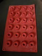 Mini tulband bakvorm bonbon mold chocola, Ophalen of Verzenden, Zo goed als nieuw, Taarten of Cupcakes, Bakvorm