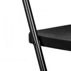 Klapstoel Titan - geheel Zwart (nieuw), Niet ingevuld, Zwart, Niet ingevuld, Nieuw