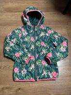 Orange Stars jas / tussenjas maat 140 groen met roze bloemen, Kinderen en Baby's, Kinderkleding | Maat 140, Ophalen of Verzenden