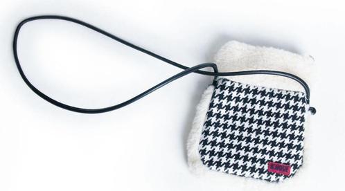 B.Nosy Zwart Wit Pied de Poule Tas Klein Tasje Schoudertas, Kinderen en Baby's, Kindermode-accessoires, Zo goed als nieuw, Ophalen of Verzenden