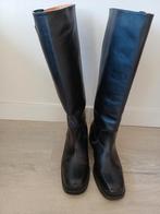 Zwarte leren hoge laarzen merk Toral, Hoge laarzen, Zwart, Ophalen of Verzenden, Onbekend