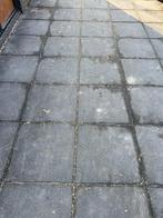 betontegels antraciet 50x50x5 cm, Ophalen, Gebruikt, 10 m² of meer, Beton