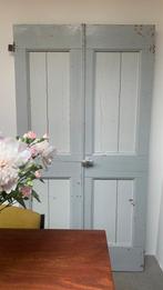 Vintage deuren set ongvr 1m75 hoog, 2x46cm breed, Huis en Inrichting, Woonaccessoires | Kamerschermen, Ophalen of Verzenden, Gebruikt