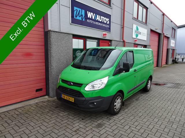 Ford Transit Custom 270 2.2 TDCI L1H1 Trend 3 zits airco, Auto's, Bestelauto's, Te koop, ABS, Airconditioning, Alarm, Bluetooth