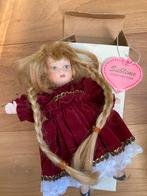 Porseleinen Sierpopje - 17cm, Verzamelen, Poppen, Ophalen of Verzenden, Zo goed als nieuw, Overige typen