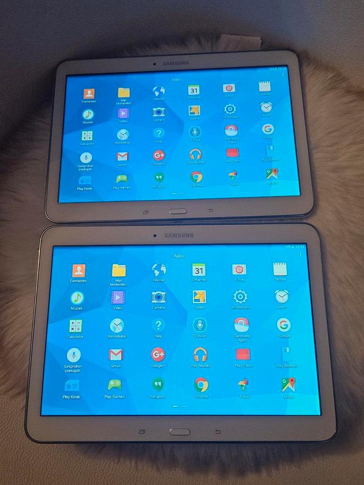 2x Samsung Galaxy Tab 4 Tablets, Computers en Software, Android Tablets, Gebruikt, Wi-Fi, 10 inch, 16 GB, Ophalen of Verzenden