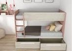 Jules stapelbed met twee lades - 90x200 - Oudroze