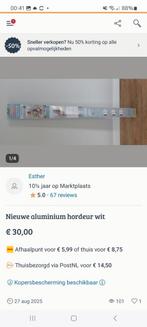 Aluminium hordeur
Nieuw. Wit, Huis en Inrichting, Ophalen of Verzenden, Nieuw