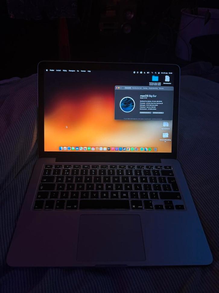 MacBook Pro 2014 13”, Computers en Software, Apple Macbooks, Zo goed als nieuw, MacBook Pro, 13 inch, 2 tot 3 Ghz, 256 GB, 8 GB