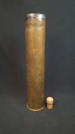 WO1 Duitse 7,5 cm lange feldkanone huls LEEG, Ophalen of Verzenden, Landmacht, Duitsland, Hulzen of Bodemvondsten