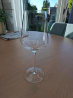 4 rode wijnglazen kristalglas de hoogte is 24 cm, Ophalen of Verzenden, Nieuw, Overige typen